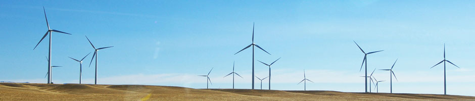 Wind farm, Montana